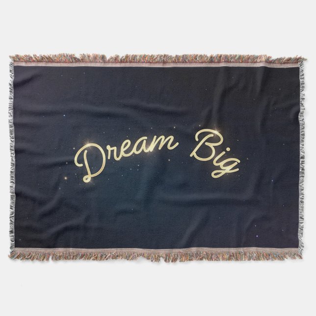 Cobertor Dream big (Frente)