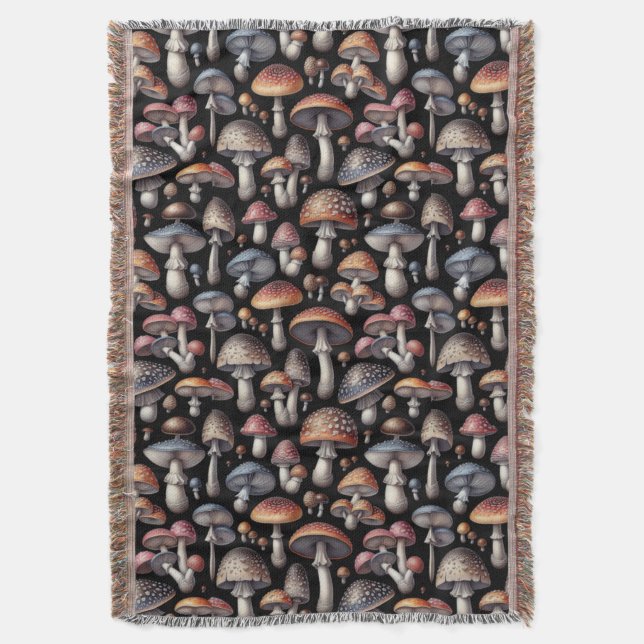 Cobertor Dreamy Mushroom (Frente Vertical)