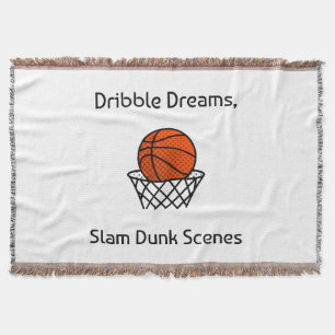 Cobertor Dribble Dreams, Cenas de Slam Dunk Basquetebol