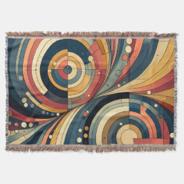 Cobertor Dualidade - Bauhaus - Throw Blanket