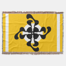 Dubble dramático Q espelhado Amarelo moderno