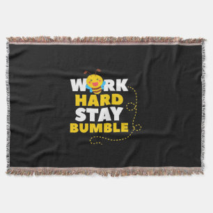 Cobertor Duro De Trabalho De Abelhas Fique Bumble