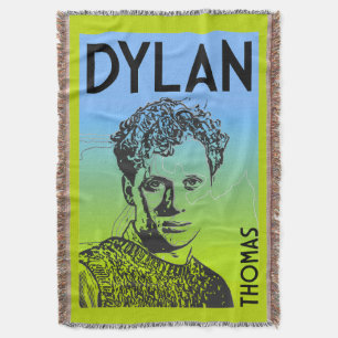 Cobertor Dylan Thomas Poeta Galês