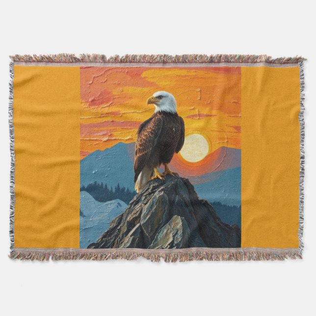 Cobertor Eagle at Sunset (Frente)