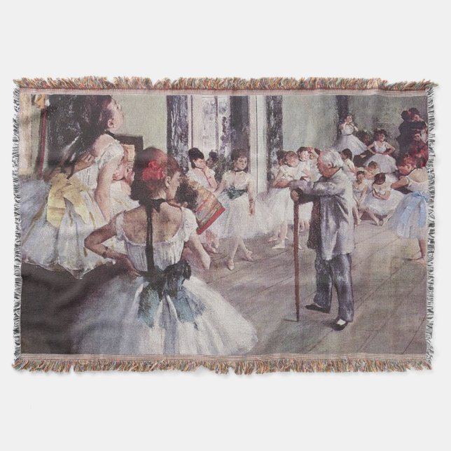 Cobertor Edgar Degas Classe de Dança (Frente)