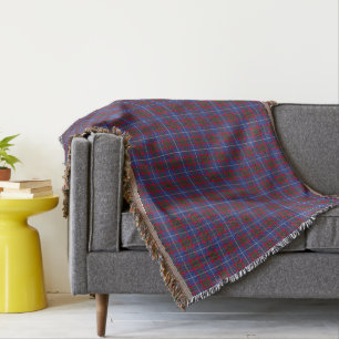 Cobertor Edinburgh Distrito de Tartan Throw Blanket