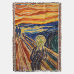 Cobertor Edvard Munch - O Gritar 1910