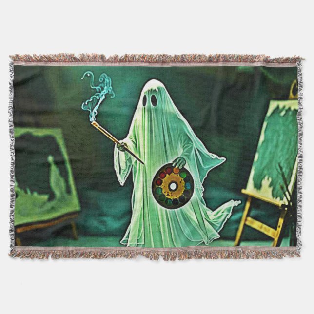 Cobertor Eerie Masterícula de artista fantasma (Frente)