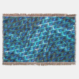 Cobertor Efeito de tijolos azuis manchados, granulados ou i