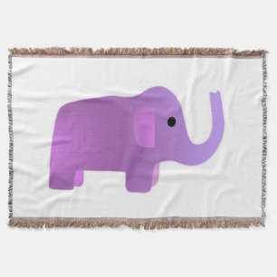 Cobertor Elefante rosa-claro