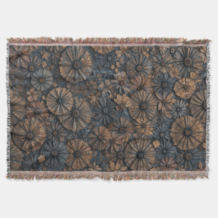 Cobertor Elegância do Círculo Retroativo