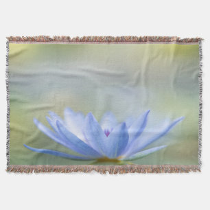 Cobertor Elegante Fashionada Menina, Lótus Azul