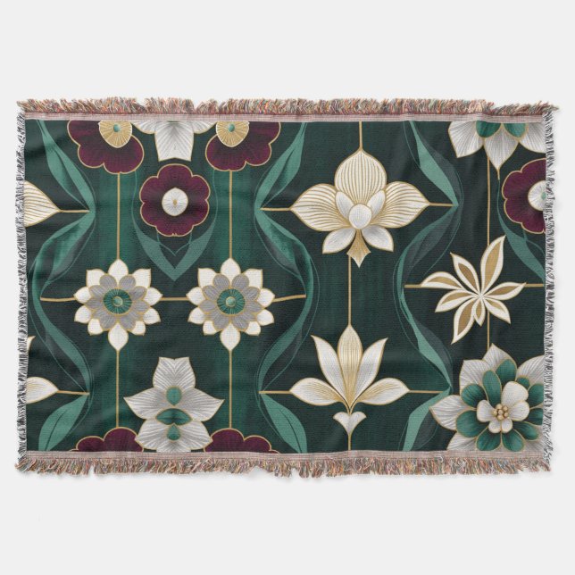 Cobertor Elegante Verde (Frente)