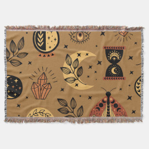 Cobertor Elementos Mágicos: padrão sem costura