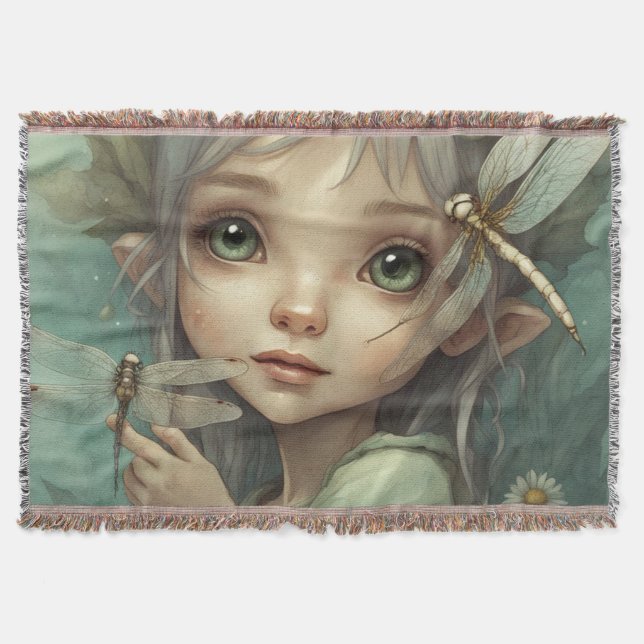 Cobertor Elf e Dragonfly 1 (Frente)