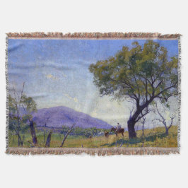 Cobertor Elioth Gruner Mingoola Valley 1920