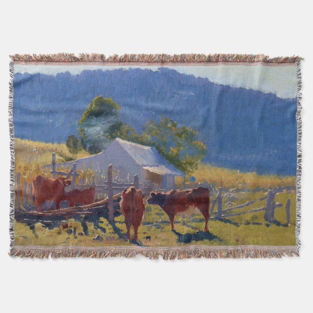 Cobertor Élioth Gruner Time Araluen Valley 1922 (Frente)