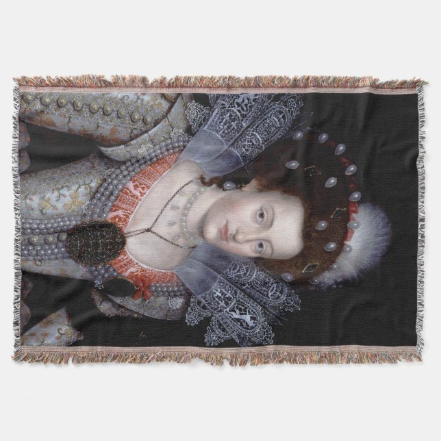 Cobertor Elizabeth, Rainha Inverna da Boêmia (Frente)