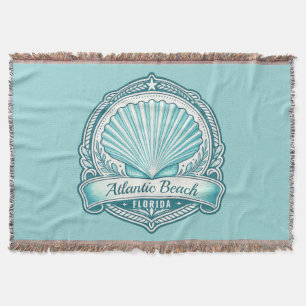 Cobertor Emblema Costeiro de Atlantic Beach FL