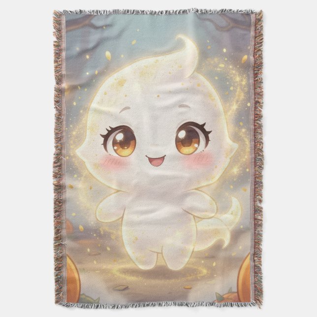 Cobertor Enchanted Halloween Stories.67 (Frente Vertical)