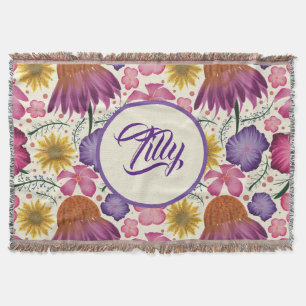 Cobertor Enfermeiro de flor selvagem