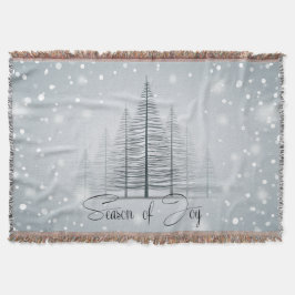 Cobertor Época de Joy Winter Trees