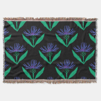 Cobertor Espadim azul-escuro preto