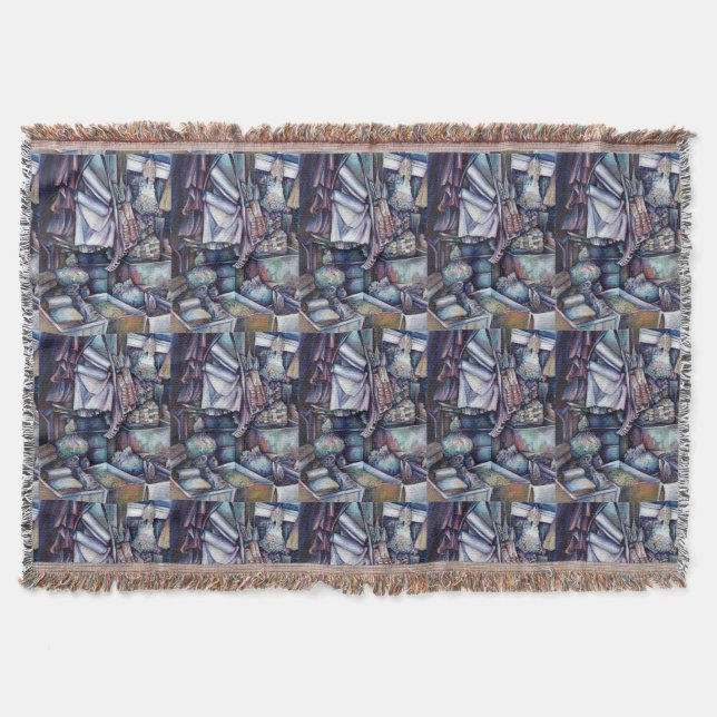 Cobertor Especiais esplêndidos do Tekka Center, Singapura (Frente)