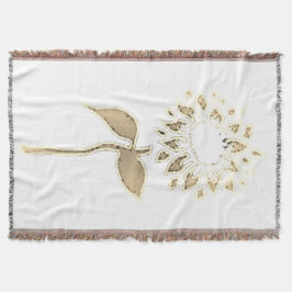 COBERTOR ESTILO DE DESIGN E ARTE EM BRANCO