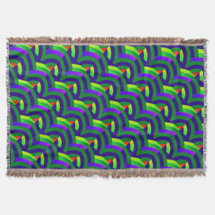 Cobertor estilo moderno elegante chevrons