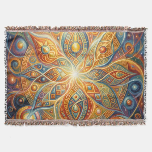Cobertor Ethereal Vision – Beyond Reality42 (Frente)