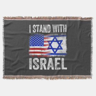 Cobertor Eu apoio Israel
