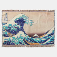 Excelente Wave Off Kanagawa Japonês Vintage Fine A