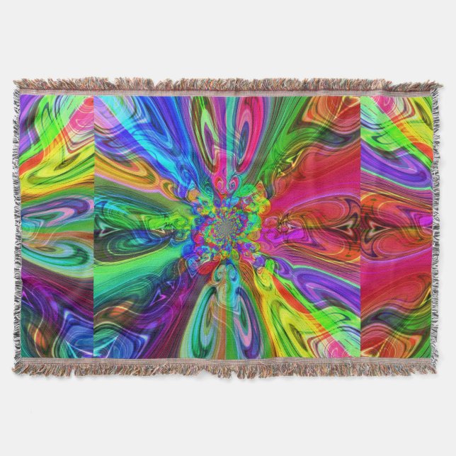 Cobertor Explicações do espectro de cores (Frente)