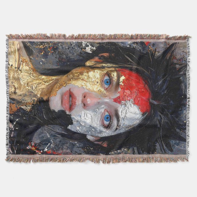 Cobertor Eyes Of The Ember – “Retrato de Brasas” (Frente)