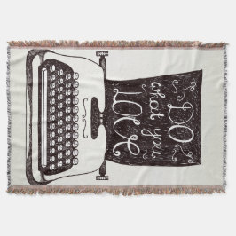 Cobertor Faça o que você ama