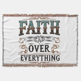 Cobertor Faith Over Everything – Relentless Soul Tee