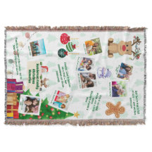 Family Christmas Memories Photo Collage