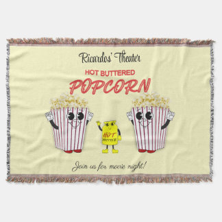 Cobertor Family Movie Theater with Hot Buttered Popcorn 