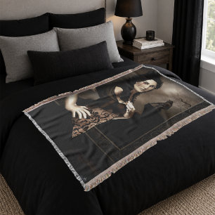 Cobertor Fantasia de Amor de Vampiro de Sangue de Lobisomem