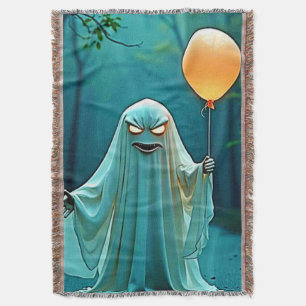 Cobertor Fantasma Spooky com Eerie Balloon