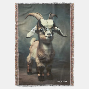Cobertor Fantasy Bonito Bebê Goat