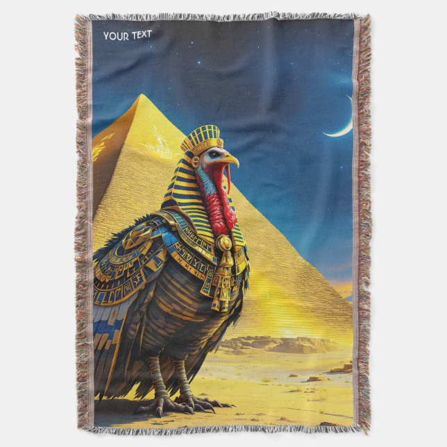 Cobertor Fantasy Cute Desert Pharaoh Turquia (Frente Vertical)