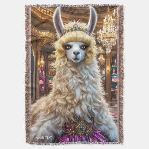 Cobertor Fantasy Cute Drama Llama Queen