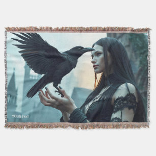 Cobertor Fantasy Cute Renaissance Gothic Mulher
