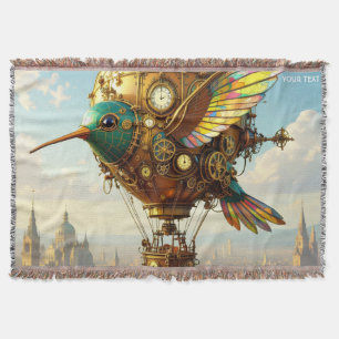 Cobertor Fantasy Cute Steampunk Sky