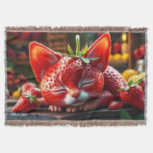 Cobertor Fantasy Cute Strawberry Lovten