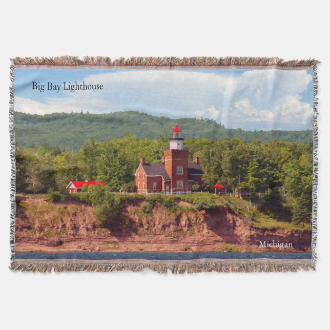 Cobertor Farol da Baía Grande de Lâmpada de Água (Frente)