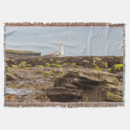 Cobertor Farol de Whitley Bay