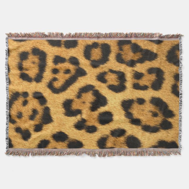 Cobertor Faux Jaguar Skin (Frente)